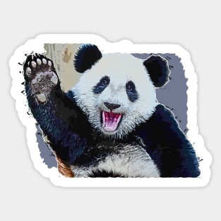 Happy Panda Sticker